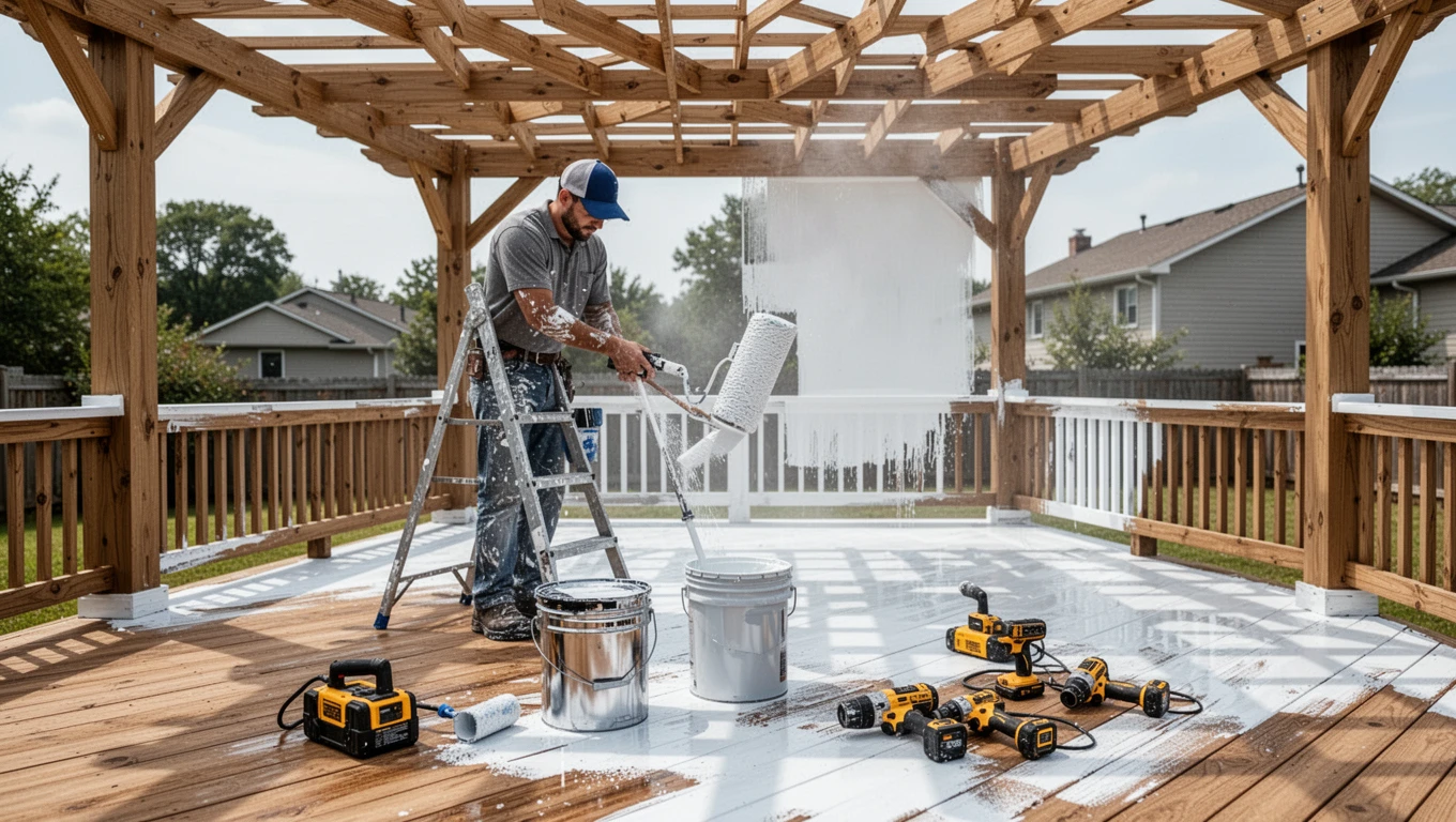 Deck & Pergola Staining