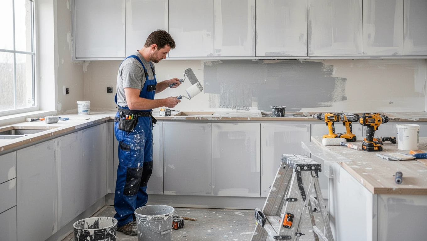 Cabinet & Kitchen Painting